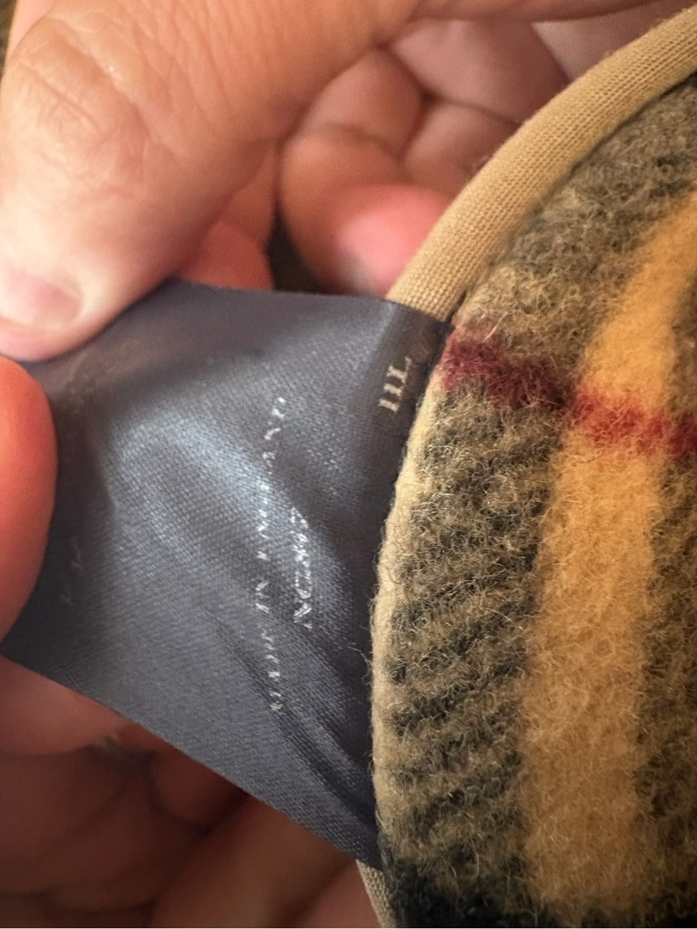 Burberry Camel Wool Pea Coat with Signature Check Lining - Picture 3 of 14